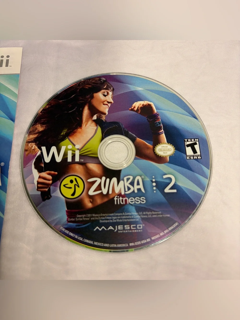 Zumba Fitness 2 (Nintendo Wii, 2011) Complete Clean CIB Tested & Works Videogame